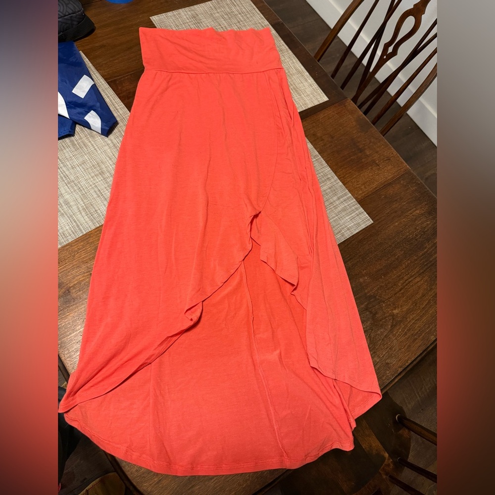 Lily Rose Pink Maxi Skirt